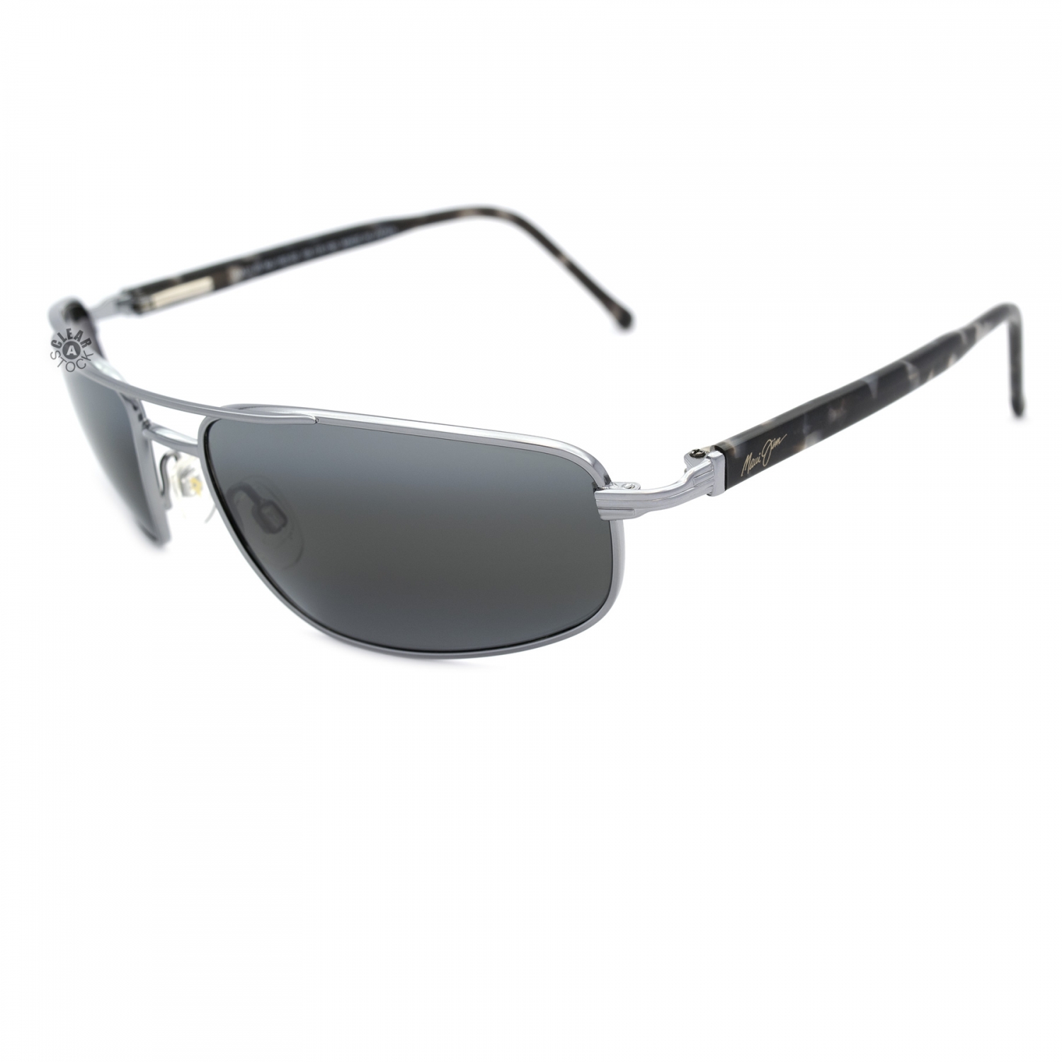 Maui Jim Kahuna MJ-162-02 Polarized Sunglasses Gunmetal/Neutral Grey