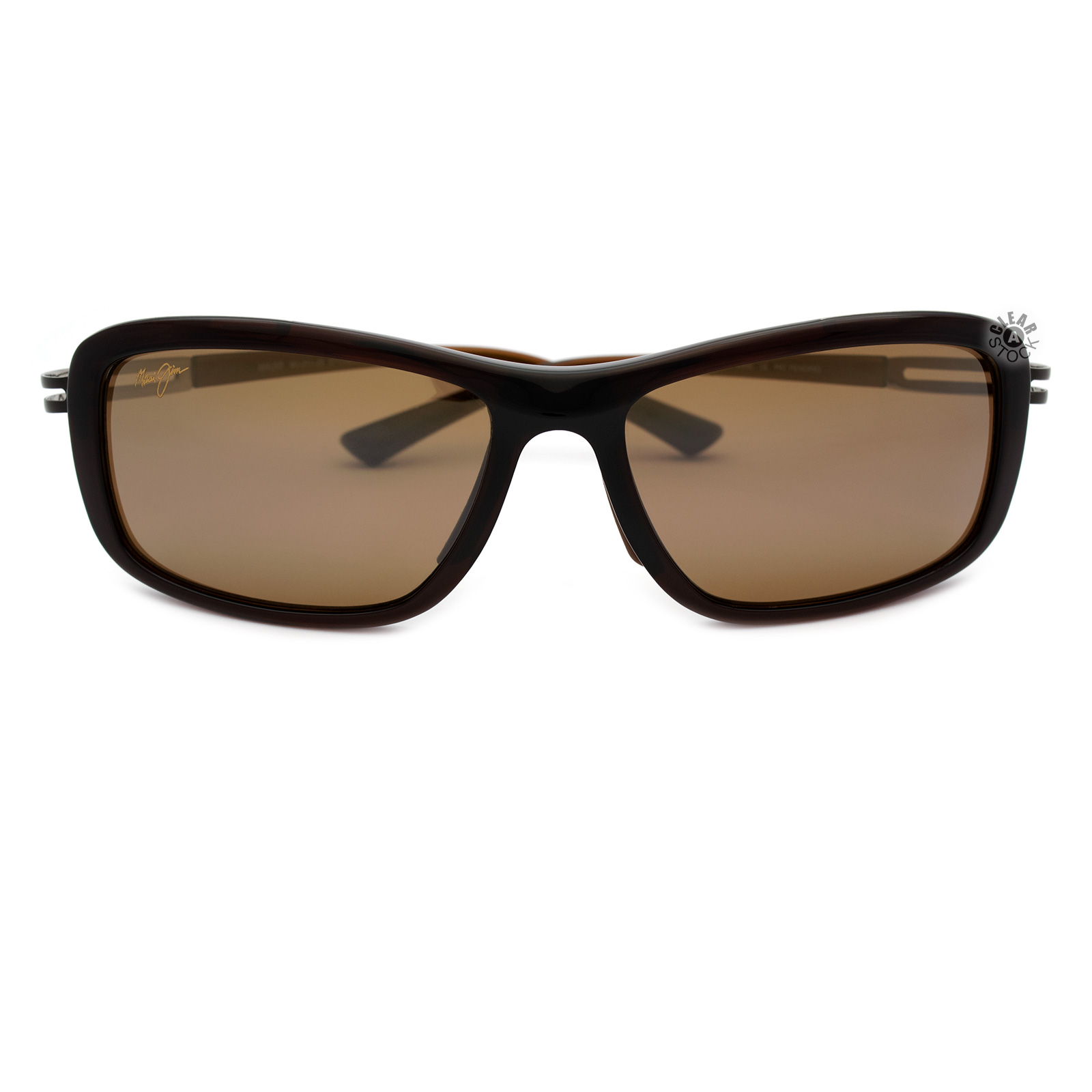 Maui Jim Kihei MJ211-26 Titanium Polarized Sunglasses Rootbeer/HCL Bronze