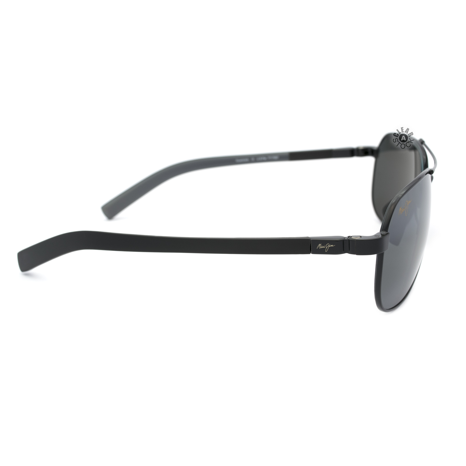 Maui Jim Guardrails MJ-327-02 Polarized Sunglasses Black/Grey