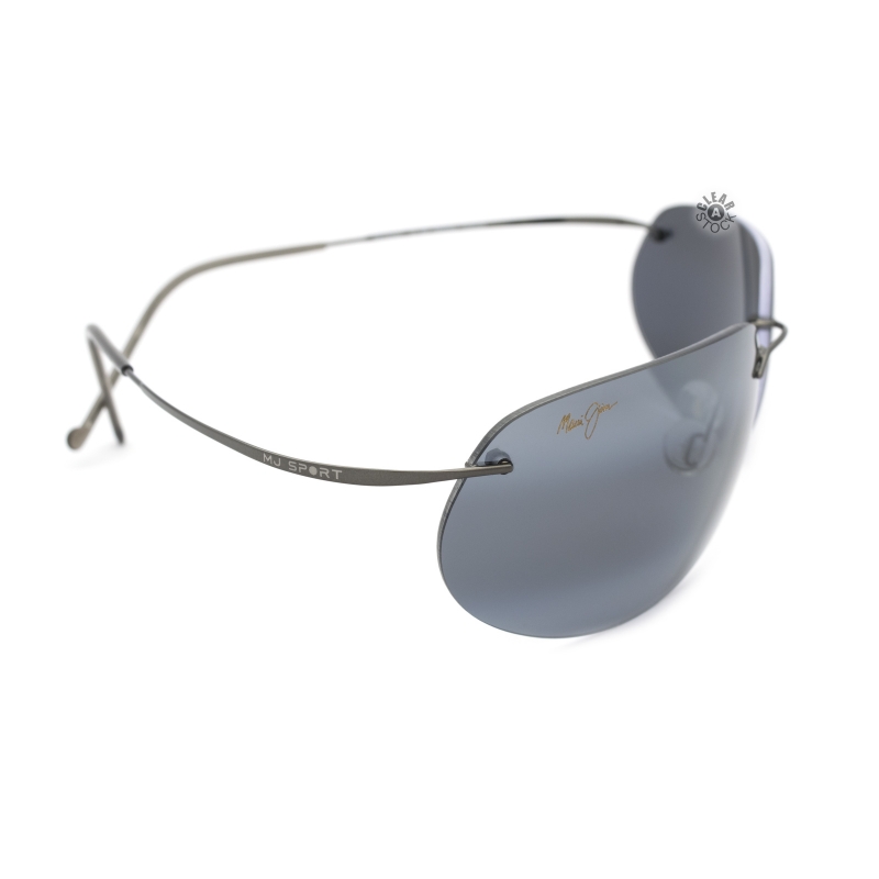 Maui Jim Kaanapali 501 02 Titanium Polarized Sunglasses Gmgrey 