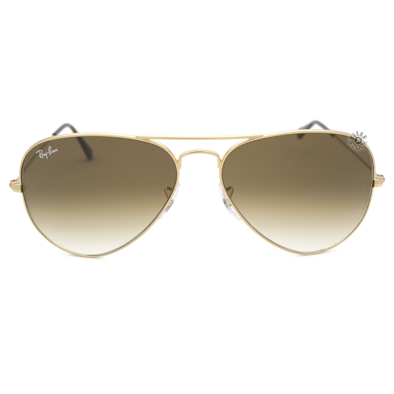 Ray Ban Rb3025 001 51 Aviator Sunglasses Gold Light Brown Gradient 58mm Usa